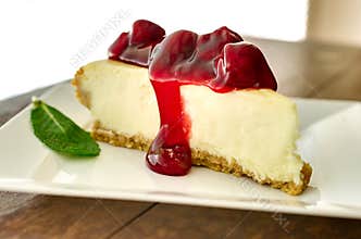 Cherry Cheesecake in the Afternoon
