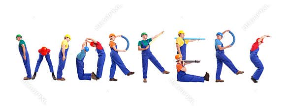 Construction workers