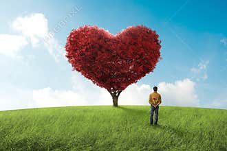 The man betrays the nature