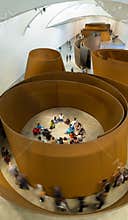 People in Guggenheim Museum Bilbao, Spain, Europe