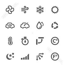 Air Conditioning Icons