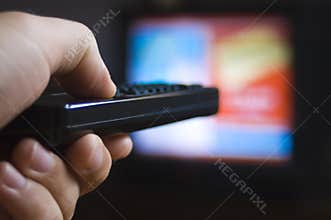 Remote control for watching TV