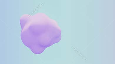Dreamy and Abstract Pink Aesthetic Blue Background