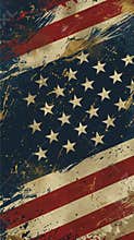 Patriot Day design with subtle flag elements and large copy space.
