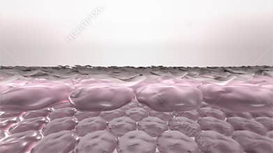 Skin exfoliation process