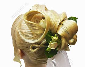 Hairdress bride