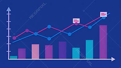 A line graph illustrating the similarity or divergence between preelection polls and actual election results over time