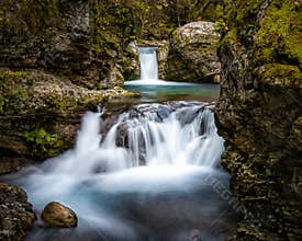 Kouiasa waterfall at Tzoumerka, Greece