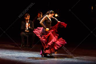 Maria Pages, spanish flamenco dancer.
