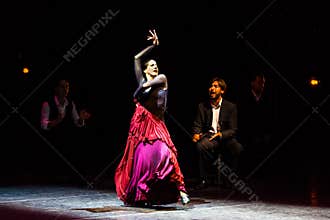 Maria Pages, spanish flamenco dancer.