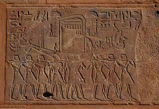 Egyptian Funeral Boat