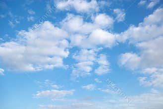 Fluffy clouds