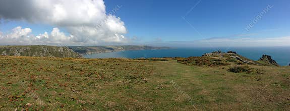 Coastline panorama