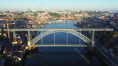 Luis I Bridge over Douro River in Porto