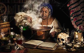 Female alchemist