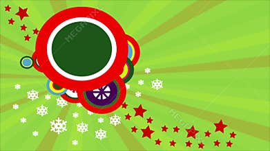 Animation - Intro pop up with christmas style