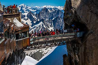 Aiguille du Midi Platform,2-AUGUST 2013 France, Europe