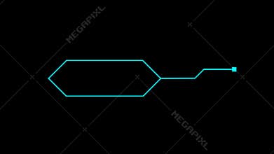 Futuristic Callout Titles HUD Element