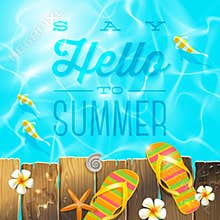 Summer holidays design