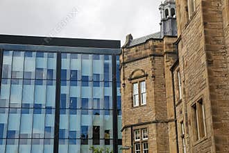 Old and New Buildings in Edinburgh