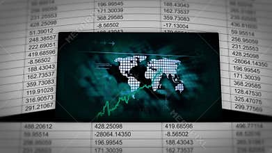 paper with ip address on it let appears growing charts