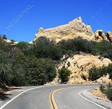 Malibu geology