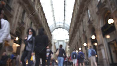 Buyer in trade gallery