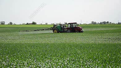 Crop spraying