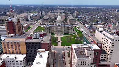 Michigan State Capitol, Lansing, MI, USA