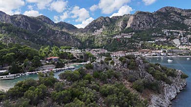 erial View of Turunc Bay in Marmaris