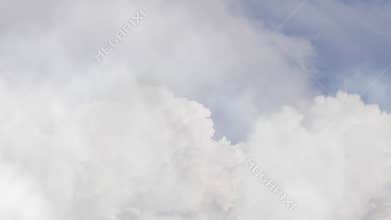 Time-Lapse of Dark Storm Clouds Rolling Across the Sky