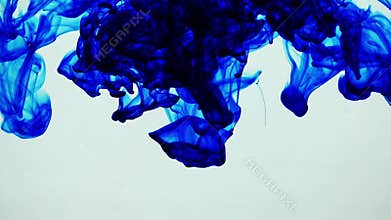 Underwater Blue Ink Spread