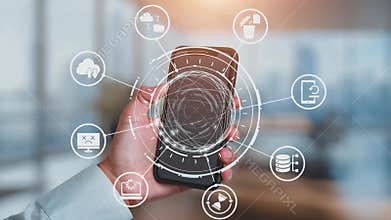 Data backup cloud system network connection concept Gist