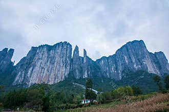Enshi Grand Canyon landscapes