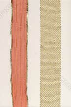 2 golden lace borders on white background