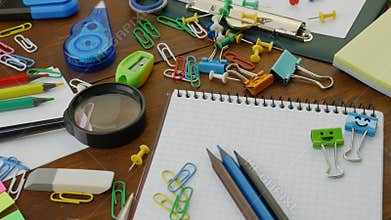 Stationery creates functional workspace