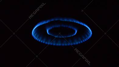 Igniting gas burner