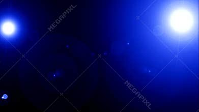 Lens flare light flash back