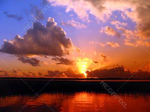 Red sunset