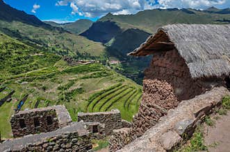 Pisac Incas ruins, Sacred Valley, Peru