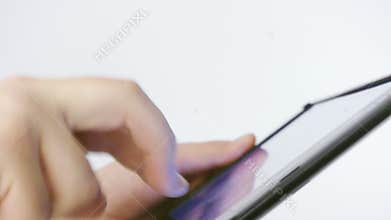 Working on touch screen tablet pc