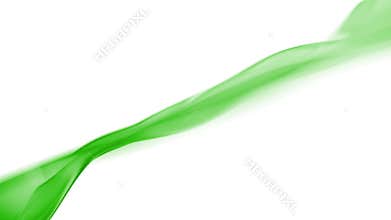 Green Eco Wave Minimal Abstract Background