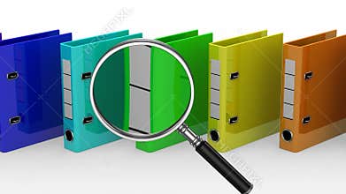 Colored Ring Binders