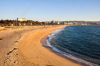 Beach at Vina del Mar, Chile