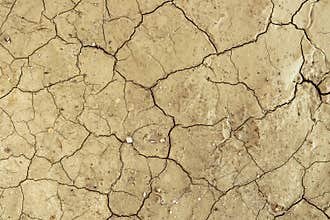Dry cracked dirt Desert Background Texture Pattern