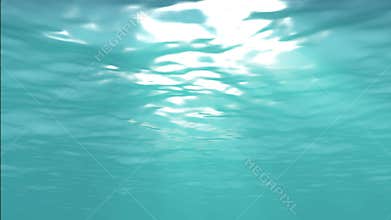 Animation, Loopable blue Underwater, HD