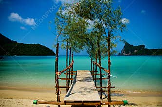 Koh phiphi beach