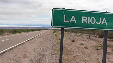 Strong Wind La Rioja Argentina Border