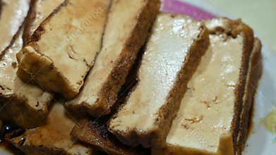 stew marinated tofu Chiu Chow cuisine