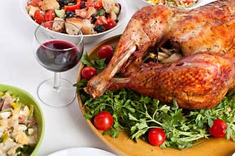 Christmas Dinner Table